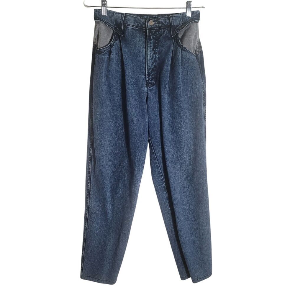Vintage Rocky Mountain Jeans Women's Size 31 / 11‎ Blue Denim High Rise Mom READ